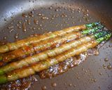 アスパラの豚バラ巻き★照り焼き★作り方5写真
