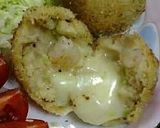 簡単ヘルシー!海老と空豆の焼きコロッケ♥作り方9写真