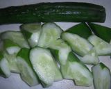 胡瓜の梅味噌和え作り方1写真