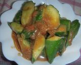 胡瓜の梅味噌和え作り方4写真