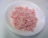 すりおろしお魚ソーセージのチーズトースト作り方1写真