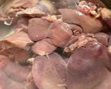 鶏レバーの赤ワイン煮 おかず作り方1写真