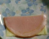 お弁当に☆簡単ハムチーズたまご作り方1写真