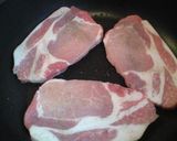 簡単☆豚ロースのとろ～りきのこソース添え作り方1写真