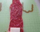 節約レシピ・薄切り牛肉で1口ステーキ?♥作り方2写真
