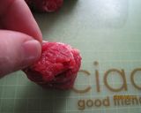 節約レシピ・薄切り牛肉で1口ステーキ?♥作り方4写真