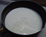 ♪手作りカッテージチーズ♪作り方1写真