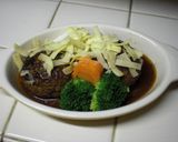 和風煮込みハンバーグ作り方11写真