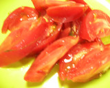 台湾家庭料理♪トマト＆玉子の炒めもの♪作り方1写真
