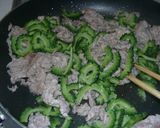 ガッツリスタミナ☆ゴーヤと豚肉の味噌炒め作り方2写真