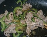 ガッツリスタミナ☆ゴーヤと豚肉の味噌炒め作り方4写真