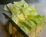 生キャベツの塩こんぶごま油あえ作り方2写真