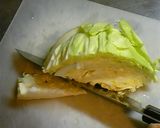 生キャベツの塩こんぶごま油あえ作り方1写真