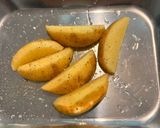 簡単ノンフライヤーで揚げポテト(お弁当)作り方3写真