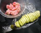 レンジで簡単！焼き茄子の紅生姜焼き風作り方2写真