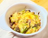 和野菜に革命！菜の花のマヨチーズ焼き作り方6写真