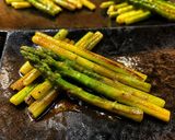 香ばしくて止まらない♪アスパラのバター醤油焼き作り方4写真