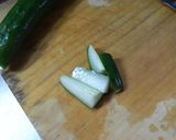 きゅうりとハムのまきまき作り方1写真