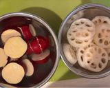 鶏さつま芋れんこんの甘辛炒め作り方3写真