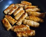 ウドの肉巻き作り方4写真