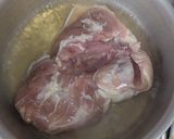 【鶏もも肉の白だし煮】バター風味作り方1写真