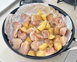新じゃがいもとチキンの照り焼きバター作り方6写真