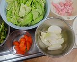 豆乳でつくる牡蠣のチャウダー作り方1写真