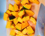 ＊レンチンかぼちゃの簡単煮物＊作り方2写真