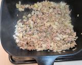 【ワンパン】ナスとひき肉のポロネーゼ作り方3写真