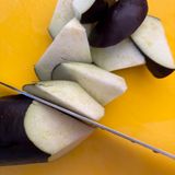 【時短】火を使わない!茄子味噌作り方1写真