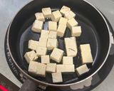 海苔塩味♪豆腐のカリカリ焼き作り方3写真