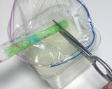 かき氷機不要！カルピスカラフルかき氷作り方3写真