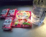 おしるこの素で小豆ゼリー♡作り方1写真