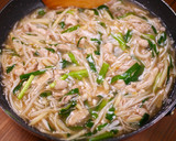 豚とモヤシのとろとろ五目中華あんかけ😘🍚作り方5写真