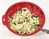 ナス変身！なすとベーコンの旨チーズチヂミ作り方2写真