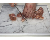 鶏肉とにんにくの芽のトマト煮★動画あり★作り方5写真