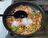 【保育園給食】パリパリ春巻き丼作り方7写真