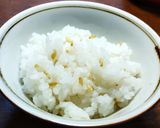 プレーンひじきのしらすご飯　発芽燕麦入り作り方1写真