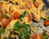 トマト🍅とピーマン🫑のエッグ炒め💖作り方5写真