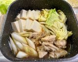 鶏肉のすき煮作り方3写真