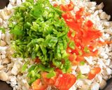 えのきとしめじの無水キーマカレー作り方2写真