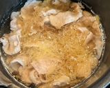 豚しゃぶ肉と金糸瓜の黒酢スープ（酸辣湯風）作り方6写真