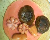 ☆簡単キャラ弁♪お花つき椎茸ちゃん☆作り方2写真