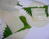 おつまみ★餃子の皮でパリっとろ～作り方1写真
