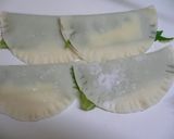 おつまみ★餃子の皮でパリっとろ～作り方2写真
