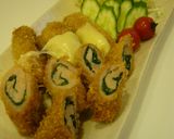 しその香る♪チーズポークカツ作り方9写真