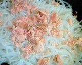 しらたきde パスタ？ しらたき明太子　作り方3写真