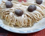 秋のケーキ♡モンブランとサツマイモムース作り方6写真
