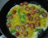 カラフル野菜のツナスクランブルエッグ作り方3写真
