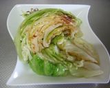 キャベツのバター醤油ツナソースがけ作り方4写真